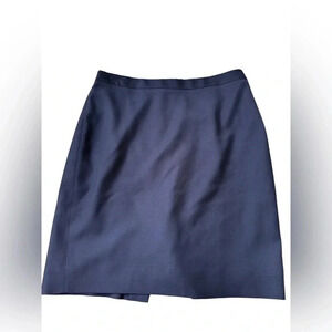 J.Crew Navy Super 120s Skirt